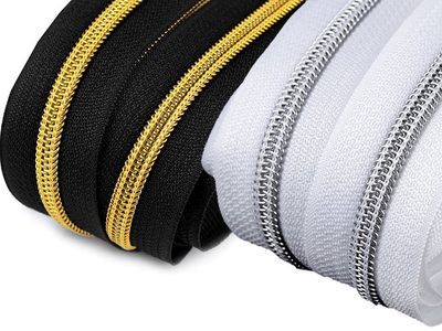 Zip spirálový No 5 s metalickými zoubky metráž{% if product.brand.name %} – Stoklasa{% endif %}