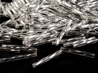 Rokajl Preciosa kroucené tyčky 30 mm 20 g{% if variant.name %} – 78102 stříbrná{% endif %}