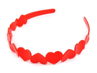 Plastová čelenka se srdíčky{% if product.brand.name %} – Stoklasa{% endif %}