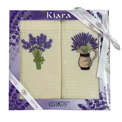 Dárková sada utěrek Kiara Levandule 2 ks{% if product.brand.name %} – Praktik{% endif %}