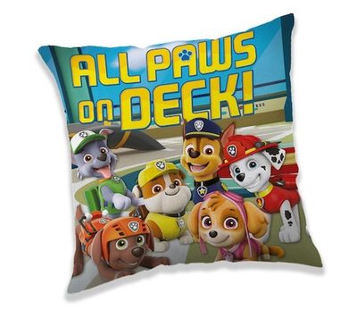 JERRY FABRICS Povlak na polštářek Paw Patrol Polyester, 40/40 cm{% if product.brand.name %} – Jerry Fabrics{% endif %}
