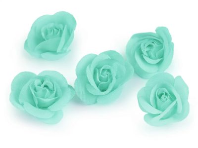 Umělý květ růže Ø28 mm balení 5 kusů{% if variant.name %} – 7 mint{% endif %}