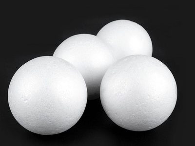 Koule Ø7,5 cm polystyren balení 10 ks{% if product.brand.name %} – Galanterka{% endif %}