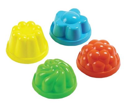 HDP 1 sada tvořítek, formičky do písku 4 ks{% if product.brand.name %} – Chemoplast{% endif %}