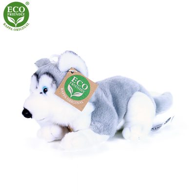 Plyšový pes husky 17 cm ECO-FRIENDLY – fotka 1