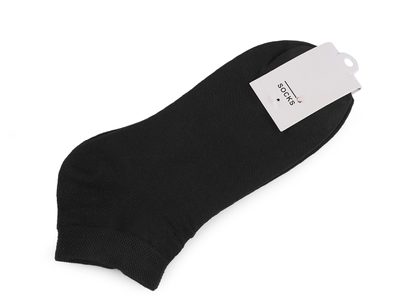 Bavlněné ponožky kotníkové unisex{% if variant.name %} – 3 černá{% endif %}