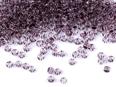 Rokajl Preciosa 10/0 - 2,3 mm lesklé  balení 20 g{% if variant.name %} – 00491 lila transparent{% endif %}