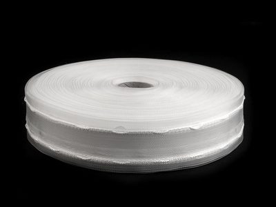 Záclonovka šíře 40 mm tužkové řasení návin 50 metrů – fotka 2