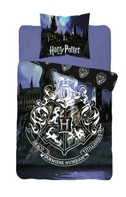 Povlečení Harry Potter Hrad Bavlna, 140/200, 70/80 cm{% if product.brand.name %} – DETEXPOL{% endif %}