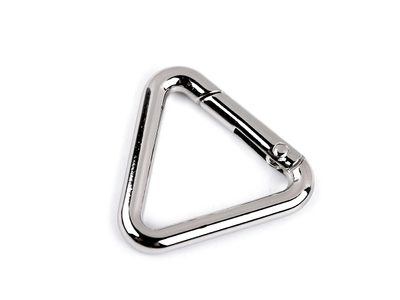 Karabina trojúhelník průvlek 25 mm{% if variant.name %} – 1 nikl{% endif %}