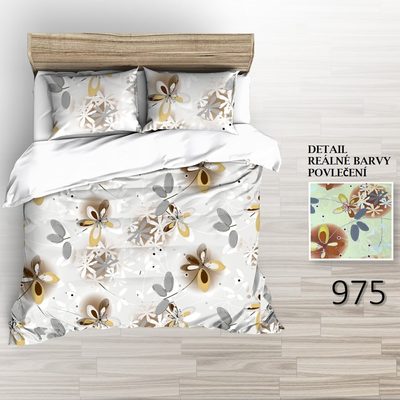 Bavlněné povlečení LUX - Gifa - béžové 140x200, 70x90 cm{% if product.brand.name %} – Olzatex{% endif %}