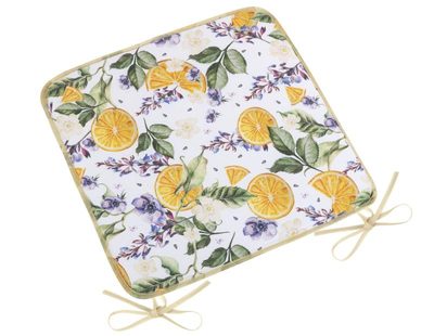 Sedák DITA hladký Oranžová 34/411 40x40 cm{% if product.brand.name %} – Bellatex{% endif %}