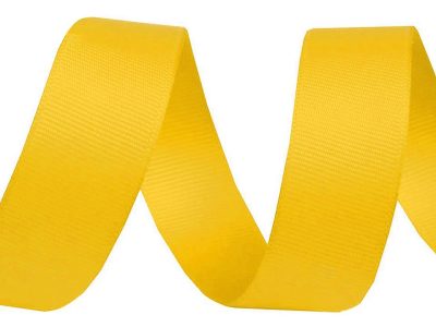 Rypsová stuha šíře 15 mm návin 15 metrů{% if variant.name %} – 3 žlutá{% endif %}
