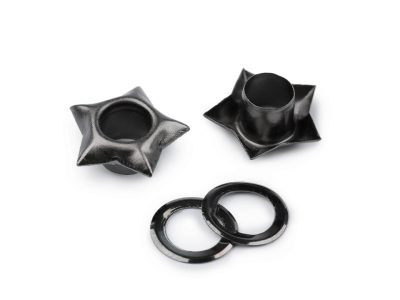 Průchodky s podložkou vnitřní Ø5 mm / vnější Ø12,7 mm hvězda 50 párů{% if product.brand.name %} – Galanterka{% endif %}