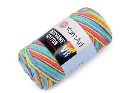 Pletací příze Macrame Cotton 250 g{% if variant.name %} – 2 (919) multikolor{% endif %}