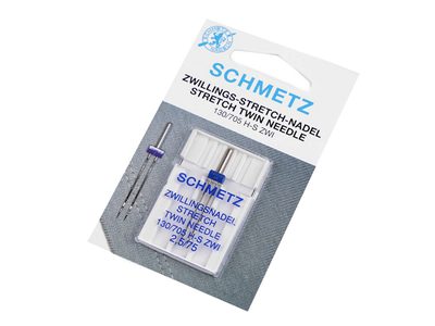 Dvojjehla Stretch 2,5/75 Schmetz na kartě{% if product.brand.name %} – Stoklasa{% endif %}