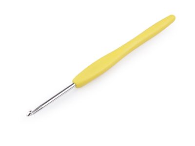 Háček na háčkování se silikonovou rukojetí vel. 2,5-6{% if variant.name %} – 3 (3,5 mm) náhodná barva{% endif %}