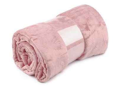 Deka Coral Fleece - 150x200 cm měkká{% if variant.name %} – 31 starorůžová sv.{% endif %}