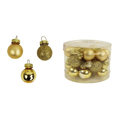Vánoční ozdoba, sada 24 ks S0172/ZL - dia 2 x 2,5 cm{% if product.brand.name %} – Morex{% endif %}