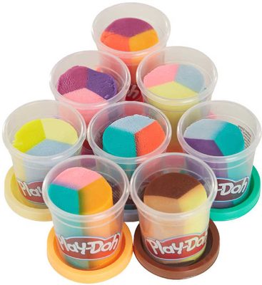 HASBRO PLAY-DOH - Bláznivé Kadeřnictví - Kreativní Set s Modelínou a Nástroji – fotka 4