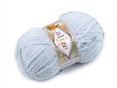 Pletací příze Alize Softy Plus 100 g{% if variant.name %} – 5 (500) modrá ledová{% endif %}