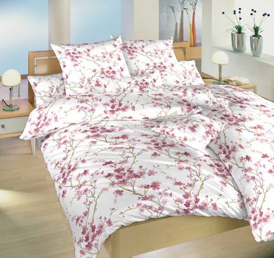 Povlečení krep Louka růžová 140x200, 70x90 cm{% if product.brand.name %} – Dadka{% endif %}