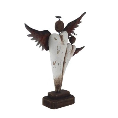 Dekorace andělé D7387/1 - 17 × 4.5 × 21.5 cm – fotka 1