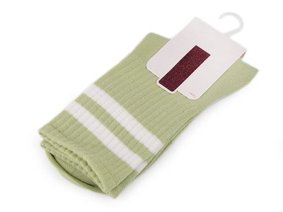 Bavlněné ponožky unisex{% if variant.name %} – 5 zelenkavá{% endif %}