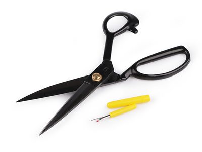 Krejčovské nůžky délka 24 cm s páráčkem{% if product.brand.name %} – Stoklasa{% endif %}