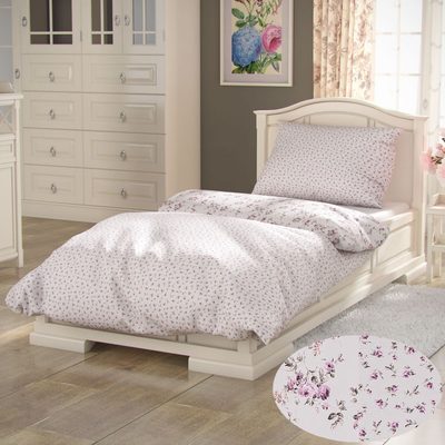 Bavlněné povlečení 140x200, 70x90cm ROSE fialové{% if product.brand.name %} – Kvalitex{% endif %}