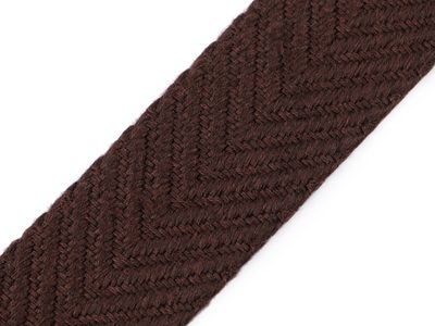 Oboustranný popruh šíře 38 mm METRÁŽ{% if variant.name %} – 4 hnědá{% endif %}