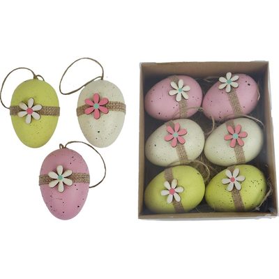 Velikonoční vajíčka, 6 ks X5610 - dia 4 x 6 cm{% if product.brand.name %} – Morex{% endif %}