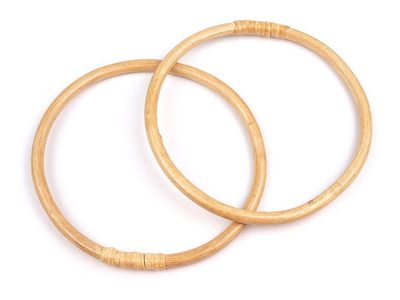 Bambusová ucha na tašky / lapač snů Ø15; 17 cm 1 kus{% if product.brand.name %} – Stoklasa{% endif %}