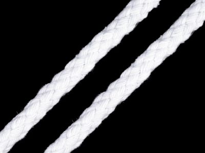 Oděvní šňůra na vak Ø8 mm splétaná 10 metrů{% if variant.name %} – 4 bílá{% endif %}