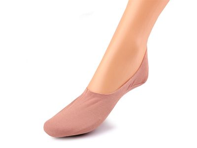Dámské / dívčí bavlněné ponožky do tenisek / balerín se silikonem a protiskluzem{% if product.brand.name %} – Stoklasa{% endif %}