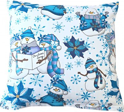 Povlak na polštářek Sněhulák 40x40 cm{% if product.brand.name %} – Olzatex{% endif %}
