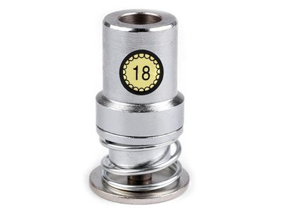 Piston na potahování knoflíků{% if variant.name %} – 18 barva nikl{% endif %}