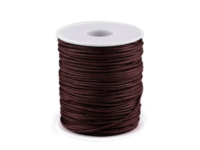 Šňůra technická žaluziová / k navlékání korálků Ø1,4 mm 100m{% if variant.name %} – 4 hnědá{% endif %}