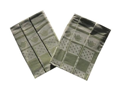 Utěrka Extra savá 50x70 Konvička/puntík olivová - 3 ks{% if product.brand.name %} – Svitap{% endif %}
