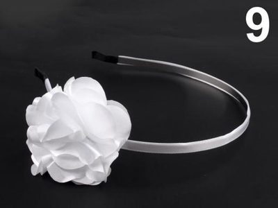 Kovová čelenka s květem Ø7 cm{% if product.brand.name %} – Stoklasa{% endif %}