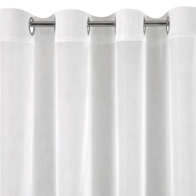 Voálová záclona s kovovými očky 160x300 cm – fotka 1