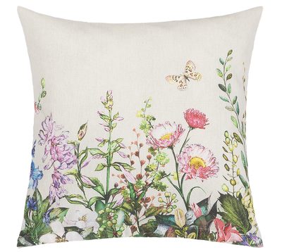 Povláček EMA - 45x45 cm luční kvítí na režné{% if product.brand.name %} – Bellatex{% endif %}