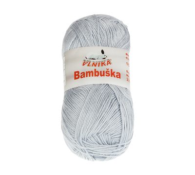 Příze BAMBUŠKA Šedá 15 50 g, 205 m