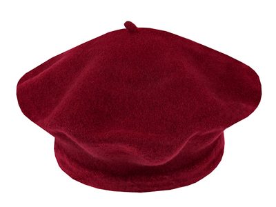 Dámský baret Tonak 100% vlna{% if variant.name %} – 12 vel. 11,5" (030002) červená tmavá{% endif %}