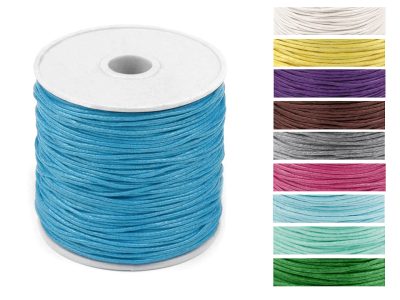 Šňůra bavlněná Ø1 mm voskovaná{% if product.brand.name %} – Stoklasa{% endif %}