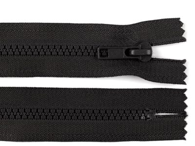 Zip kostěný šíře 5 mm délka 18 cm černý{% if product.brand.name %} – Stoklasa{% endif %}