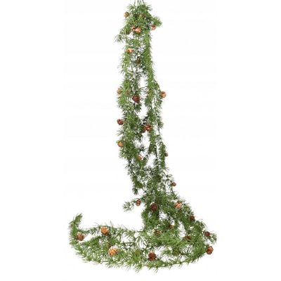 Umělá girlanda modřín 155 cm – fotka 1