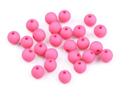 Plastové korálky 25 kusů matné Ø8 mm{% if product.brand.name %} – Galanterka{% endif %}