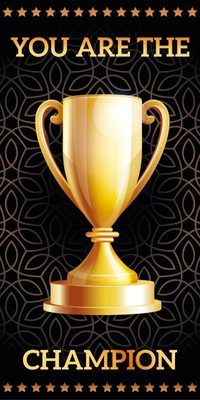 FARO Osuška Pohár Champion Bavlna - Froté, 70/140 cm{% if product.brand.name %} – {% endif %}