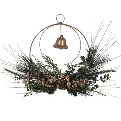 Vánoční věnec P1882-29 - 50 × 45 × 6 cm{% if product.brand.name %} – Morex{% endif %}